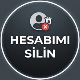 Hesabımı Silin