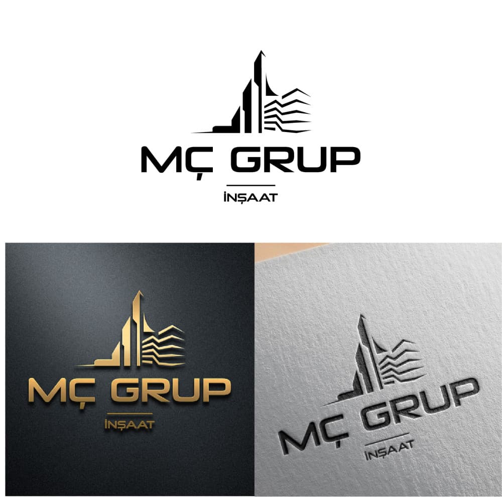 MÇ GRUP İNŞAAT Logo Çalışması